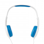 Nedis On-Ear Wired Headphones | 3.5 mm | Cable length: 1.20 m | 82 dB | Blue
