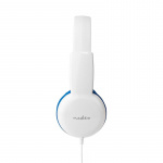 Nedis On-Ear Wired Headphones | 3.5 mm | Cable length: 1.20 m | 82 dB | Blue
