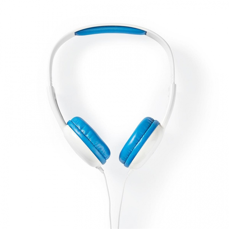 Nedis On-Ear Wired Headphones | 3.5 mm | Cable length: 1.20 m | 82 dB | Blue