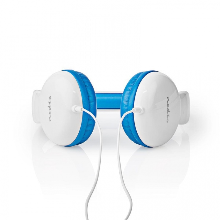 Nedis On-Ear Wired Headphones | 3.5 mm | Cable length: 1.20 m | 82 dB | Blue