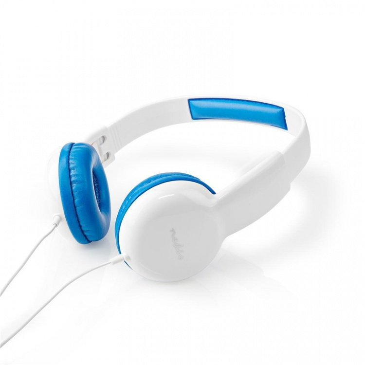 Nedis On-Ear Wired Headphones | 3.5 mm | Cable length: 1.20 m | 82 dB | Blue