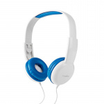 Nedis On-Ear Wired Headphones | 3.5 mm | Cable length: 1.20 m | 82 dB | Blue