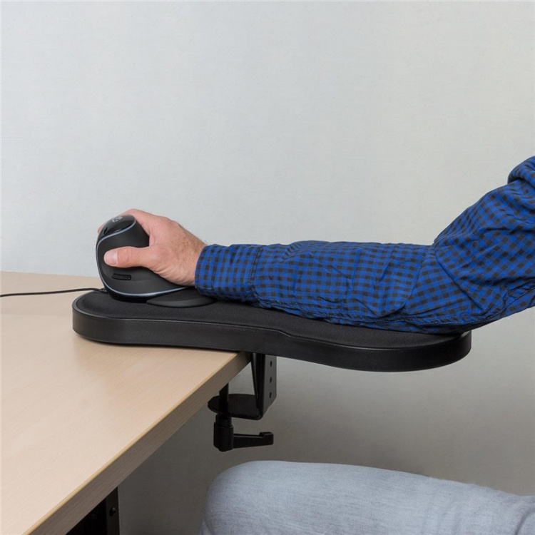 Nedis Armrest | Number of pivot points: 1 Pivot point(s) | Forearm pad length: 40 | Max. carrying capacity: 5 kg | Swivel angle: 360 ° | With mouse platform