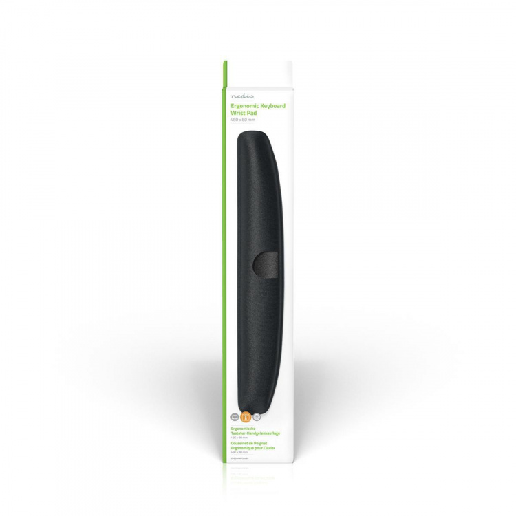 Nedis Gel Keyboard Wrist Pad | Lycra / PU | Yes Nedis Gel Keyboard Wrist Pad | Lycra / PU | Yes