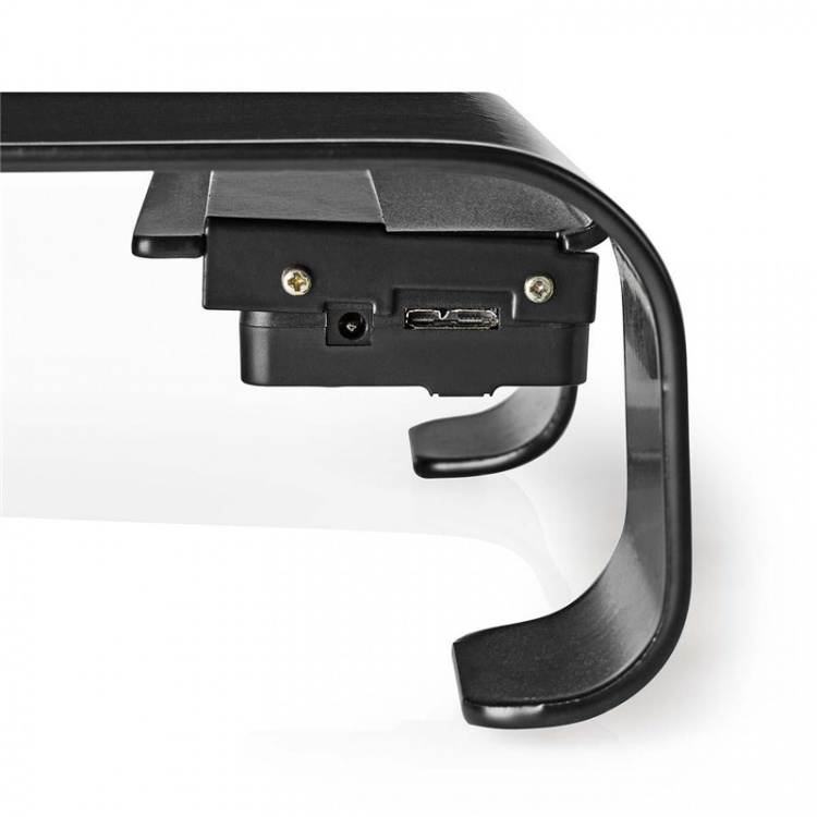 Nedis Monitor Stand | Ergonomics: Yes | Maximum carrying capacity: 18 kg | Universal | USB hub | Adjustable height: No