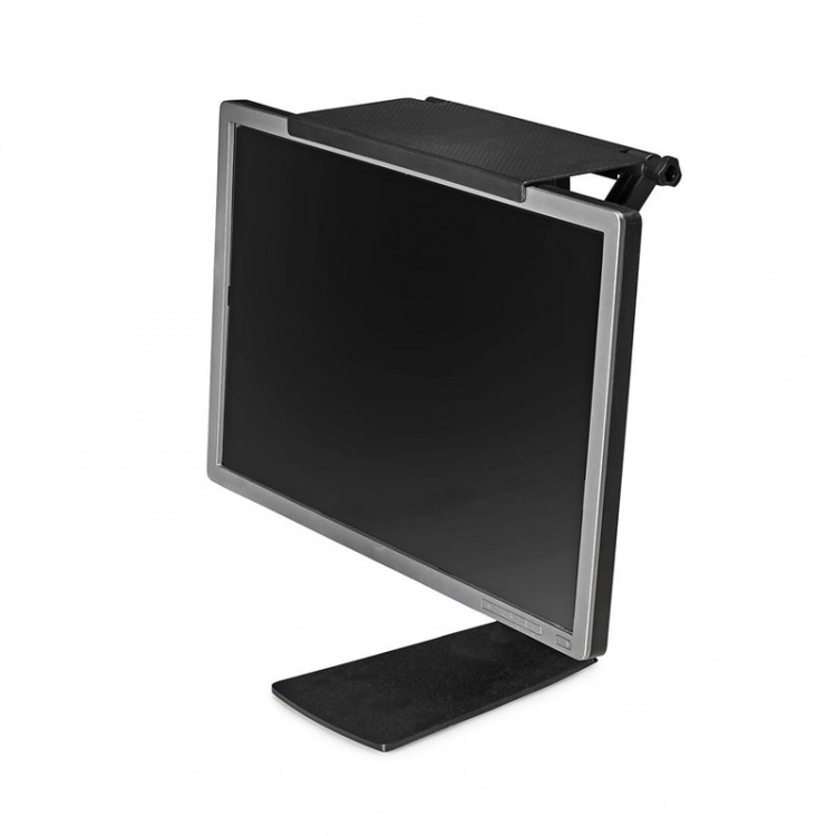 Nedis Screen Top Shelf | Used for: Desktop / Notebook | Max. carrying capacity: 6 kg | Black | Plastic Nedis Screen Top Shelf | Used for: Desktop / Notebook | Max. carrying capacity: 6 kg | Black | Plastic