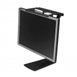 Nedis Screen Top Shelf | Used for: Desktop / Notebook | Max. carrying capacity: 6 kg | Black | Plastic Nedis Screen Top Shelf | Used for: Desktop / Notebook | Max. carrying capacity: 6 kg | Black | Plastic