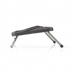 Nedis Feet Rest | Adjustable Angle | Black | Metal / Plastic