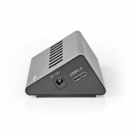 Nedis USB Hub | USB Micro-B Female | USB-A Female | 8 port(s) | QC3.0 / USB 3.2 Gen 1 | Mains Powered / USB Powered | 5 Gbps | 8x USB