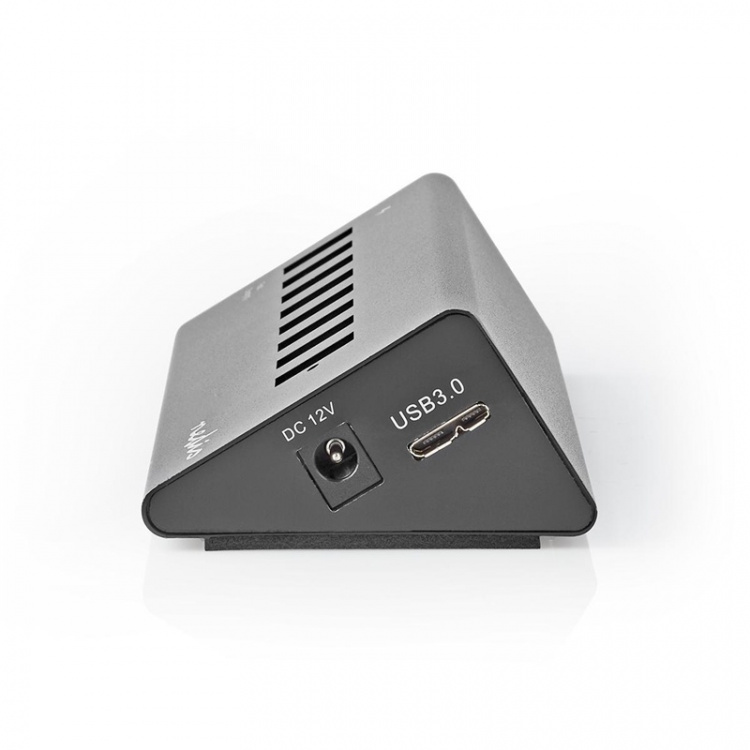 Nedis USB Hub | USB Micro-B Female | USB-A Female | 8 port(s) | QC3.0 / USB 3.2 Gen 1 | Mains Powered / USB Powered | 5 Gbps | 8x USB