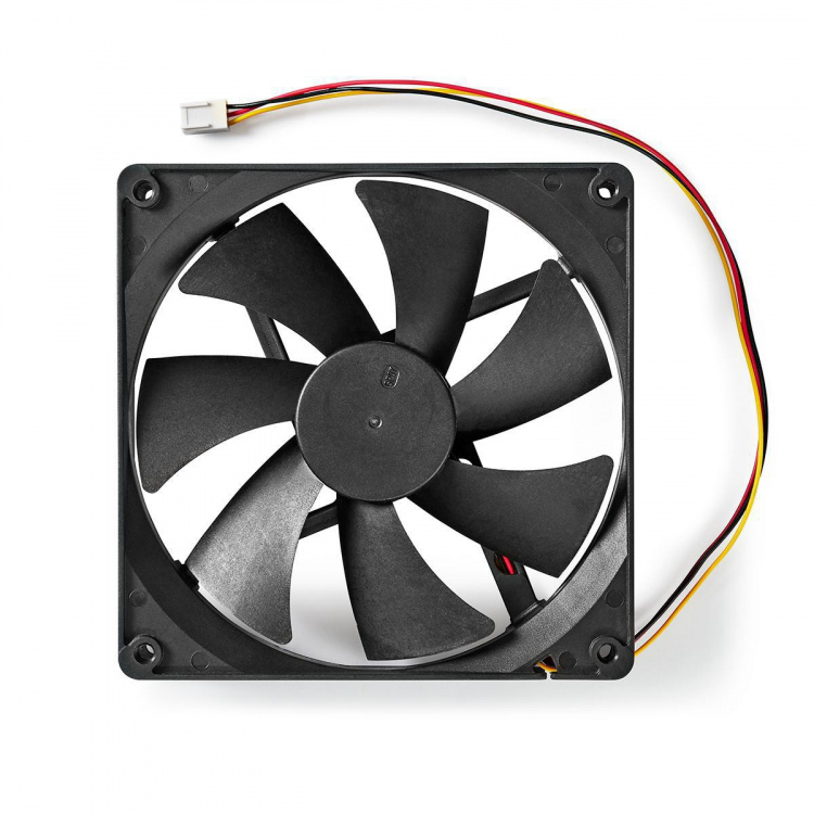 Nedis DC Fan | DC | Fan size: 140 mm | 3-Pin | 24.9 dBA | Black Nedis DC Fan | DC | Fan size: 140 mm | 3-Pin | 24.9 dBA | Black