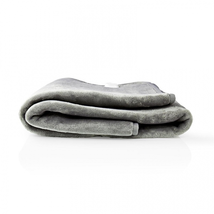 Nedis Electric Blanket | Underblanket | 1 Person | 150 x 80 cm | 9 Heat Settings | Washable | Overheating protection | Digital control | Fleece / Polyester