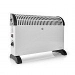Nedis Convection Heater | 2000 W | 3 Heat Settings | Adjustable thermostat | Fall over protection | Integrated handle(s) | White Nedis Convection Heater | 2000 W | 3 Heat Settings | Adjustable thermostat | Fall over protection | Integrated handle(s) | White