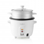 Nedis Rice Cooker | 0.6 l | 300 W | Aluminum Steamer | Non stick coating | Removable bowl | Auto shut-off Nedis Rice Cooker | 0.6 l | 300 W | Aluminum Steamer | Non stick coating | Removable bowl | Auto shut-off