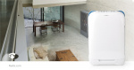 Nedis Air Purifier | Suitable for space up to: 25 m² | Clean Air Delivery Rate (CADR): 200 m³/h | Air quality indicator | White