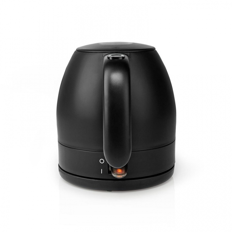 Nedis Electric Kettle | 1.0 l | Plastic | Black | Rotatable 360 degrees | Concealed heating element | Strix® controller | Boil-dry protection Nedis Electric Kettle | 1.0 l | Plastic | Black | Rotatable 360 degrees | Concealed heating element | Strix® controller | Boil-dry protection