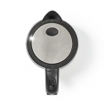 Nedis Electric Kettle | 1.7 l | Glass | Transparent | 60,70,80,90,100 °C | Temperature indicator | Rotatable 360 degrees | Concealed heating element | Strix® controller | Boil-dry protection Nedis Electric Kettle | 1.7 l | Glass | Transparent | 60,70,80,90,100 °C | Temperature indicator | Rotatable 360 degrees | Concealed heating element | Strix® controller | Boil-dry protection