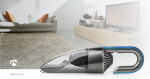 Nedis Handheld Vacuum Cleaner | 40 W | Rechargeable | Dry / Wet | Li-Ion | Blue / Grey