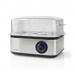 Nedis Egg Boiler | Measuring Cup | Aluminium / Black