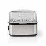 Nedis Egg Boiler | Measuring Cup | Aluminium / Black