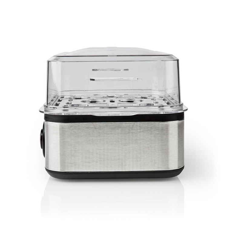 Nedis Egg Boiler | Measuring Cup | Aluminium / Black