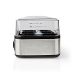 Nedis Egg Boiler | Measuring Cup | Aluminium / Black