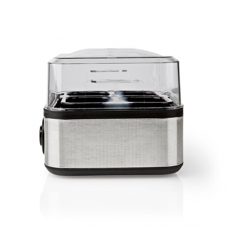 Nedis Egg Boiler | Measuring Cup | Aluminium / Black