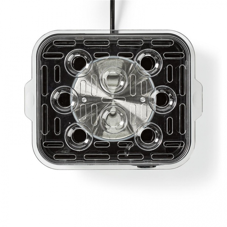 Nedis Egg Boiler | Measuring Cup | Aluminium / Black