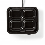 Nedis Egg Boiler | Measuring Cup | Aluminium / Black