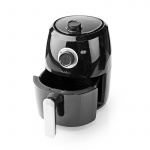 Nedis Hot Air Fryer | 2.4 l | Timer: 30 min | Analog | Aluminium / Black Nedis Hot Air Fryer | 2.4 l | Timer: 30 min | Analog | Aluminium / Black
