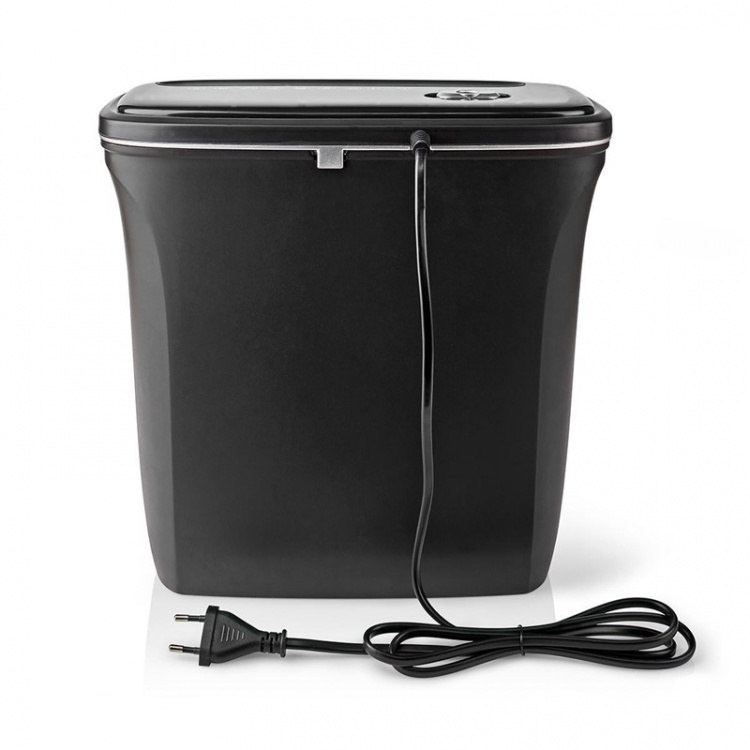 Nedis Paper Shredder | 6x A4 pages | 12 l | Safety standard: DIN 4 | 300 W | Black