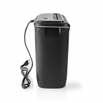 Nedis Paper Shredder | 6x A4 pages | 12 l | Safety standard: DIN 4 | 300 W | Black