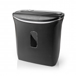 Nedis Paper Shredder | 6x A4 pages | 12 l | Safety standard: DIN 4 | 300 W | Black