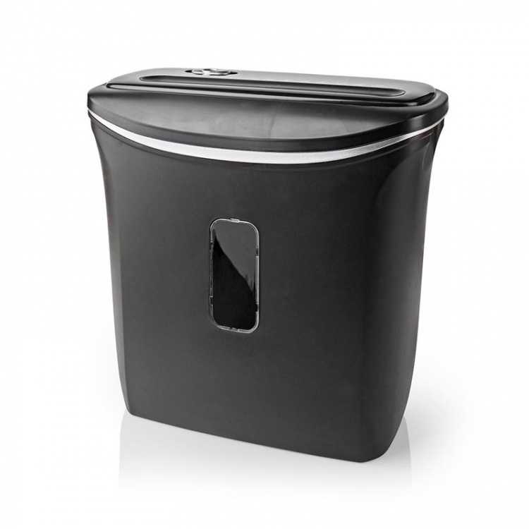 Nedis Paper Shredder | 6x A4 pages | 12 l | Safety standard: DIN 4 | 300 W | Black