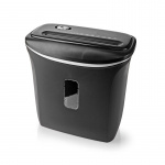 Nedis Paper Shredder | 6x A4 pages | 12 l | Safety standard: DIN 4 | 300 W | Black