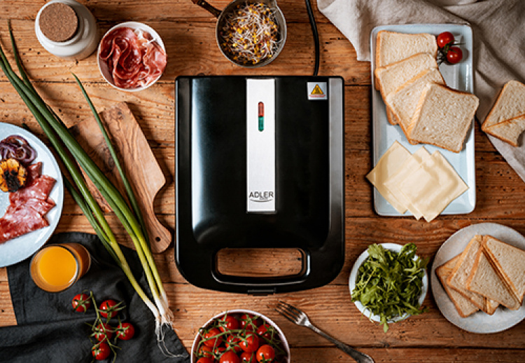 Adler Sandwich grill for 4 sandwiches Adler Sandwich grill for 4 sandwiches