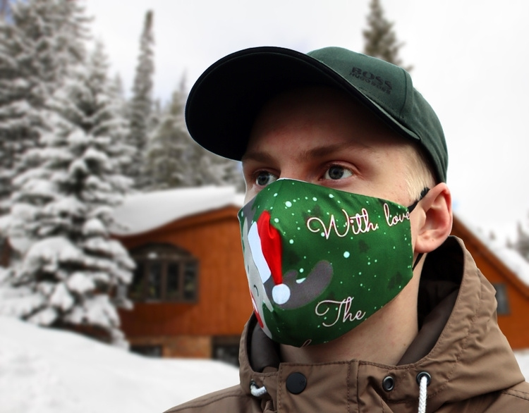 Mouth guard with Christmas motif (Julren) Mouth guard with Christmas motif (Julren)