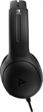 Trådbundna hörlurar för Nintendo Switch, svart/vit
