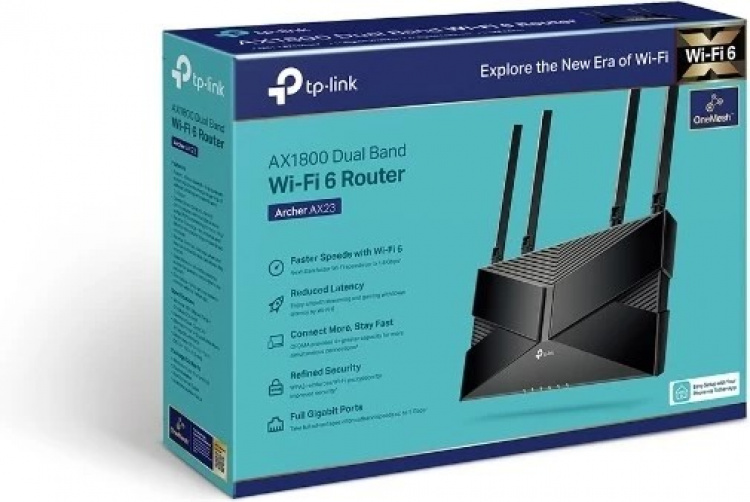 TP-Link Archer AX23 Kraftfull router med Dual Band & föräldrakontroller TP-Link Archer AX23 Kraftfull router med Dual Band & föräldrakontroller