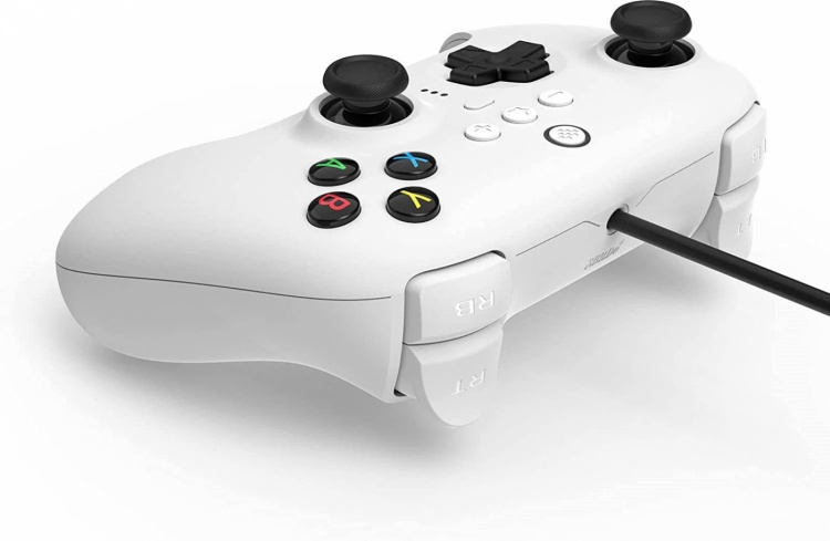 Ultimate Wired handkontroll för Nintendo Switch och PC, Vit