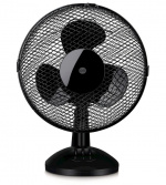 Cooling table fan, 27 cm, Black Cooling table fan, 27 cm, Black
