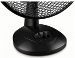 Cooling table fan, 27 cm, Black Cooling table fan, 27 cm, Black