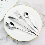 Cutlery set 6 people 24-piece stainless steel cutlery
