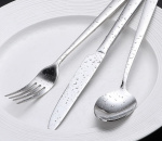 Cutlery set 6 people 24-piece stainless steel cutlery