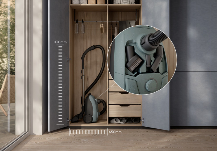 Electrolux Clean 500 - Bagged Vacuum Cleaner