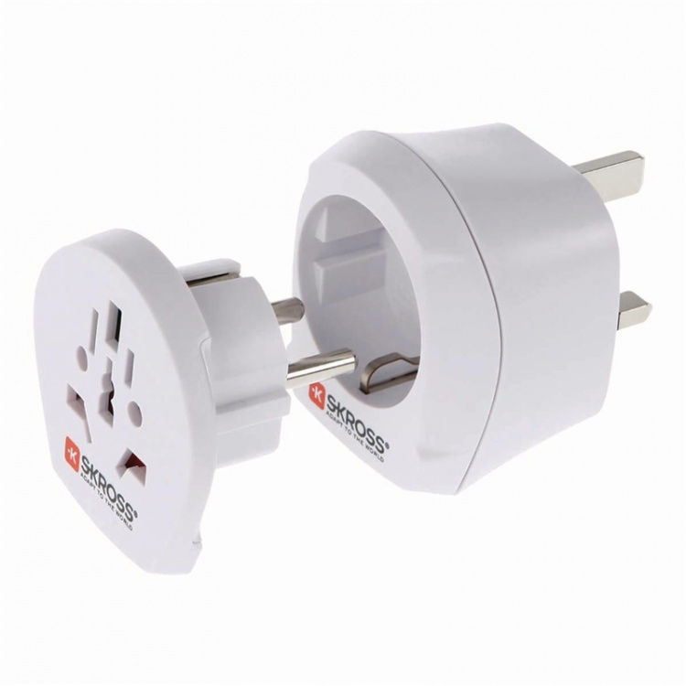 SKross | Travel Adapter | Combo - World-to-UK Earthed SKross | Travel Adapter | Combo - World-to-UK Earthed
