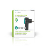 Nedis RF Plug | Mesh / 433 MHz | IP44 | 3680 W | Plug with earth contact / Type F (CEE 7/7) | -20 - 50 °C | Black / Green