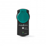 Nedis RF Plug | Mesh / 433 MHz | IP44 | 3680 W | Plug with earth contact / Type F (CEE 7/7) | -20 - 50 °C | Black / Green