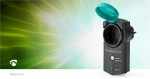 Nedis RF Plug | Mesh / 433 MHz | IP44 | 3680 W | Plug with earth contact / Type F (CEE 7/7) | -20 - 50 °C | Black / Green