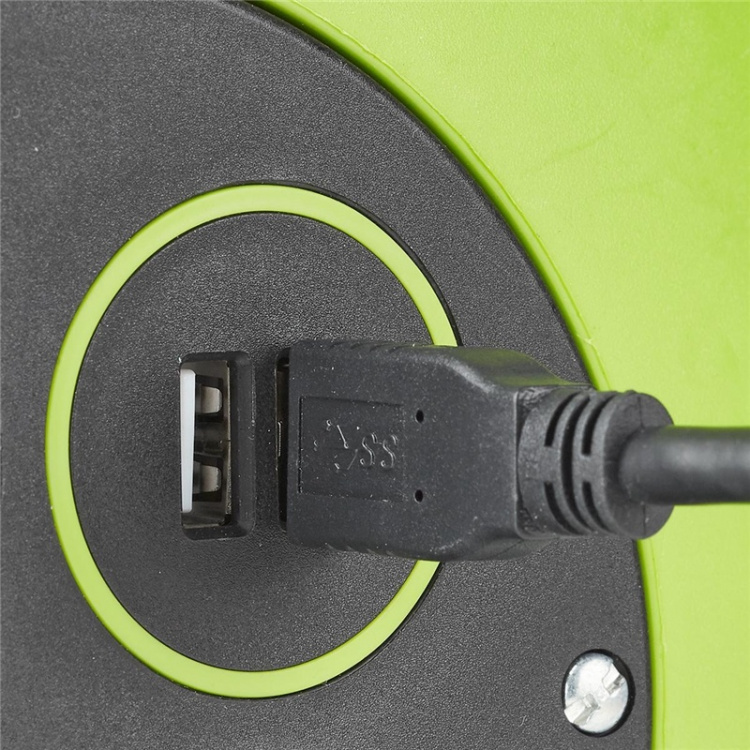 Nedis Cable Reel | Plug with earth contact | 10.0 m | 3000 W | 16 A | Kind of grounding: Side Contacts | 230 V AC 50/60 Hz | Socket angle: 90 ° | H05VV-F 3G1.5mm² | Fuse: Yes | Black / Green Nedis Cable Reel | Plug with earth contact | 10.0 m | 3000 W | 16 A | Kind of grounding: Side Contacts | 230 V AC 50/60 Hz | Socket angle: 90 ° | H05VV-F 3G1.5mm² | Fuse: Yes | Black / Green